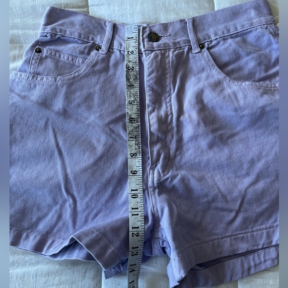 Vintage Deadstock 90s Dixie Blues Lavender Denim Shorts – NWT - Picture 13 of 15